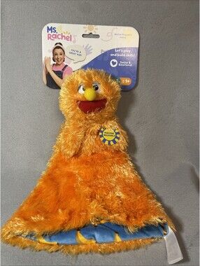 Ms Rachel Herbie Huggable Lovey Orange Bananas 2 Sided New By Gund Super Soft